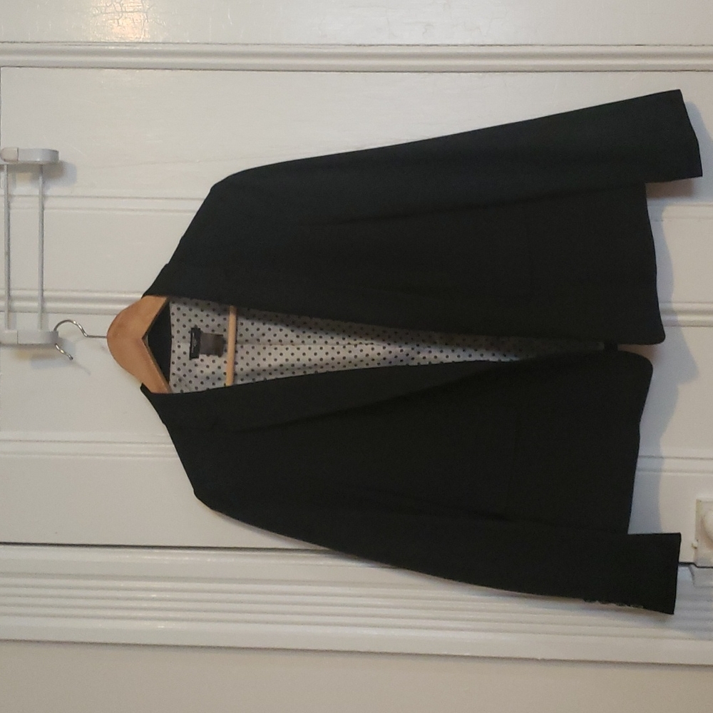 Ann Taylor black blazer 6P